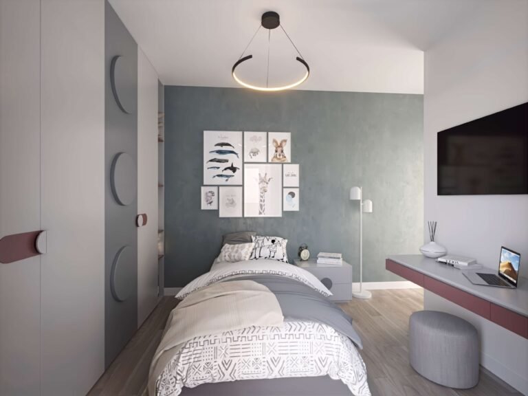 render cameretta appartamento lago di garda torbole